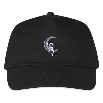 Moon Swing Astronaut Adventure - Kids’ Baseball Cap - black - Front