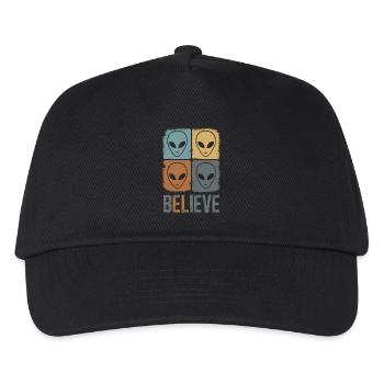 Belief in the Unknown Space Mystery - Kids’ Baseball Cap - black - Front