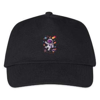 Discover the universe with us - Kids’ Baseball Cap - black - Front