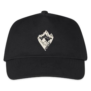 Mountain View [White] - Kids’ Baseball Cap - black - Front