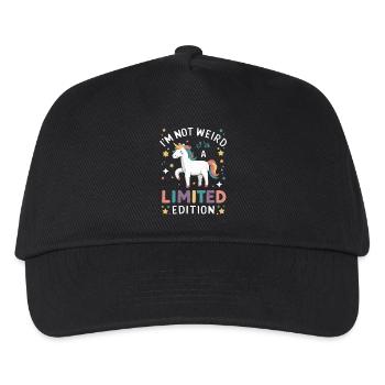 Je ne suis pas bizarre, je suis une édition limitée - Licorne - Casquette de baseball Enfant - noir - Devant