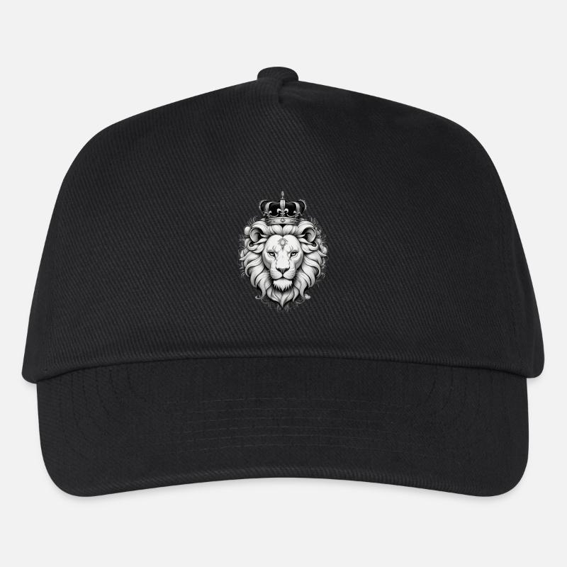 lion roi - Kinder Basecap - Schwarz