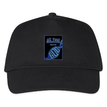 all YOUR wonders DNA - Kinder Basecap - Schwarz - Vorne