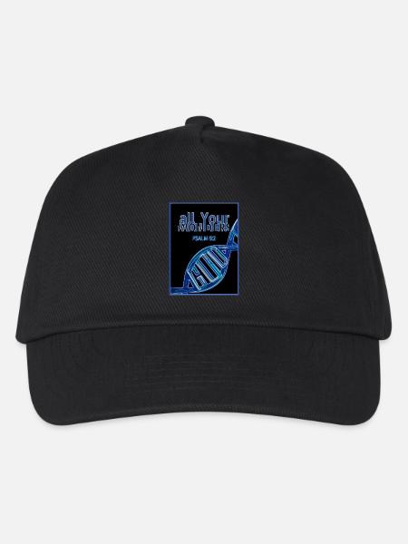 all YOUR wonders DNA - Kinder Basecap - Schwarz