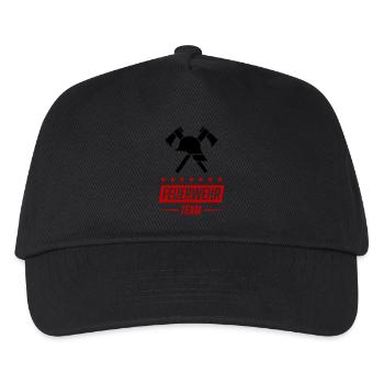 Fire Brigade Team - Kids’ Baseball Cap - black - Front