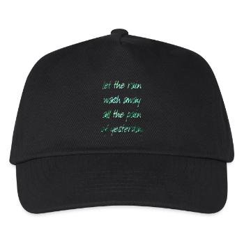 Que la pluie s’évanouisse... - Casquette de baseball Enfant - noir - Devant