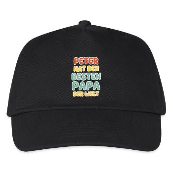 Bébé Peter - Casquette de baseball Enfant - noir - Devant