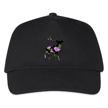 Deer - Kids’ Baseball Cap - black - Front