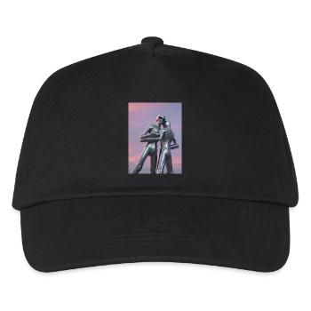 Futuristic Love Hug Futuristic Love - Kids’ Baseball Cap - black - Front