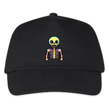 Skeleton Halloween - Kids’ Baseball Cap - black - Front