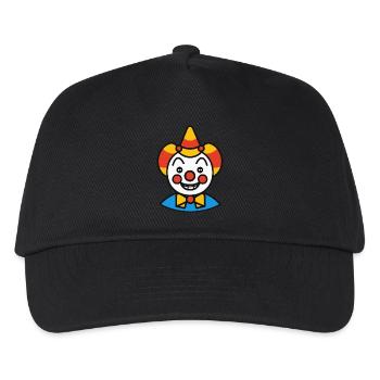 Halloween Clown Comic - Kids’ Baseball Cap - black - Front