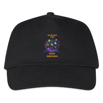 Happy Holidays Tumbleweed - Kids’ Baseball Cap - black - Front