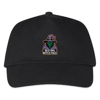 Resting Witch Face - Kids’ Baseball Cap - black - Front