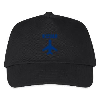 Custom Aviation - Airplane - Flying - Pilot - Kids’ Baseball Cap - black - Front