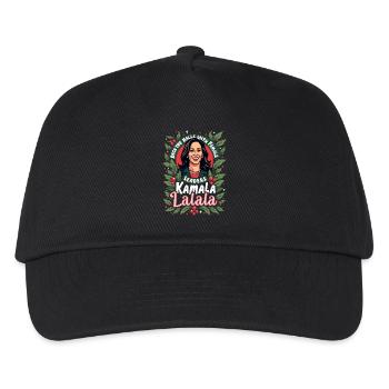 Kamala LALALA Female Leaders 2024 Elections - Kids’ Baseball Cap - black - Front