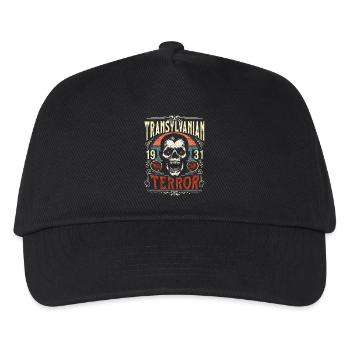 Transsilvanien Terror Vintage Skelett Dracula - Kinder Basecap - Schwarz - Vorne