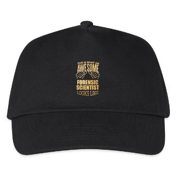 Forensic Science Forensic Science Forensic Science - Kids’ Baseball Cap - black - Front