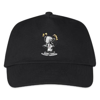 Effort Today Success Tomorrow - Kids’ Baseball Cap - black - Front