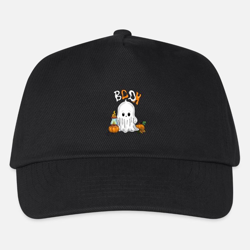 Gespenst - Kinder Basecap - Schwarz