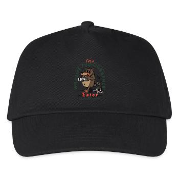 Wildlife photographer - Kids’ Baseball Cap - black - Front