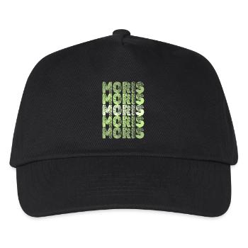 Moris als Moris - Kinder Basecap - Schwarz - Vorne