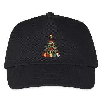 Christmas tree - Kids’ Baseball Cap - black - Front