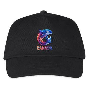 Orca Bay of Fundy - Kids’ Baseball Cap - black - Front
