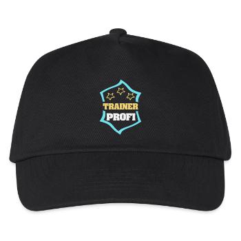 Coach as a profession - Kids’ Baseball Cap - black - Front
