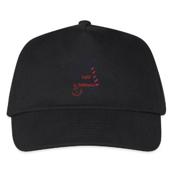 SEI DAS LICHT - Kinder Basecap - Schwarz - Vorne