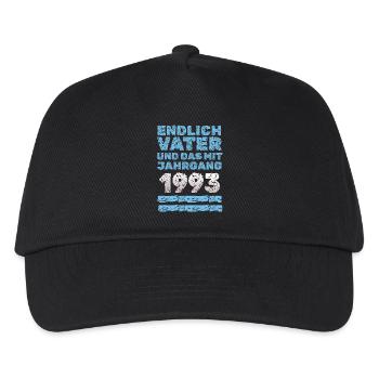 1993 - Kinder Basecap - Schwarz - Vorne