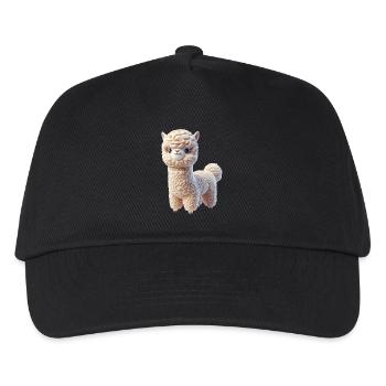 Alpaca 1 - Kids’ Baseball Cap - black - Front