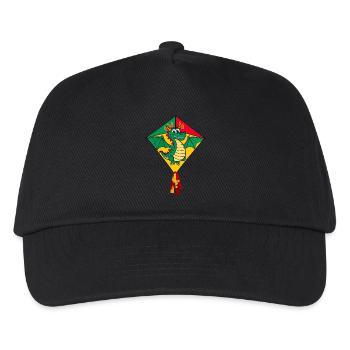 Cute Flying Kite - Kids’ Baseball Cap - black - Front