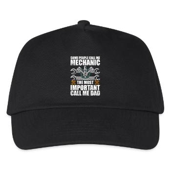 Some people call me mechanic - Casquette de baseball Enfant - noir - Devant