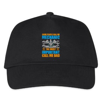 Some people call me mechanic - Casquette de baseball Enfant - noir - Devant