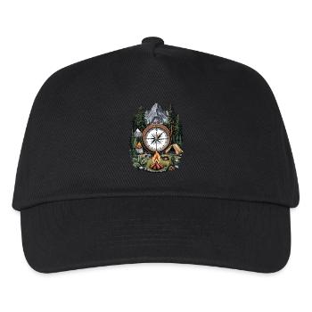 Scène de la nature - Casquette de baseball Enfant - noir - Devant
