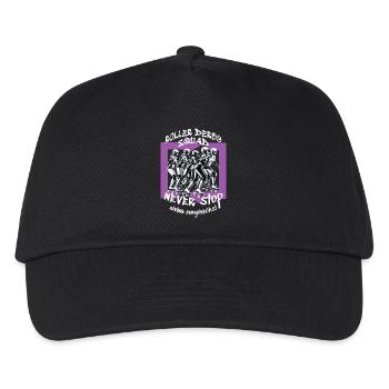 Roller Derby Squad - Kids’ Baseball Cap - black - Front