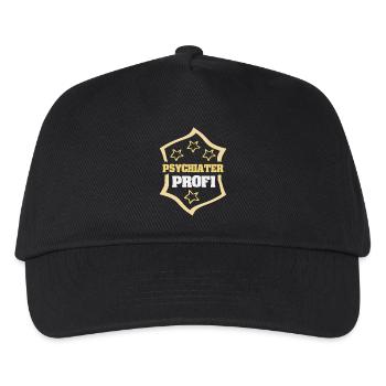 Psychiatrist as a profession - Kids’ Baseball Cap - black - Front