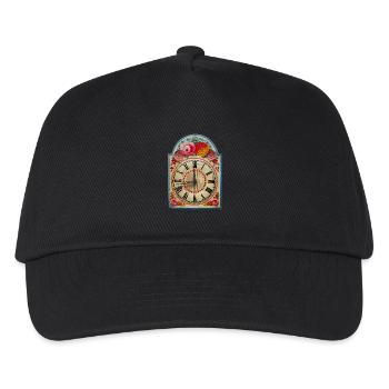 Black Forest Clock - Kids’ Baseball Cap - black - Front