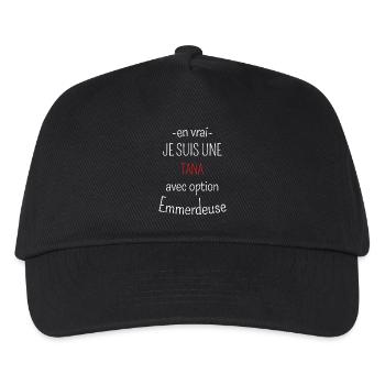 Tana Troublemaker - Kids’ Baseball Cap - black - Front