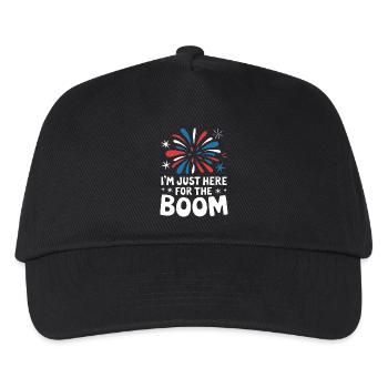 Pyrotechniker Feuerwerk Pyrotechnik - Kinder Basecap - Schwarz - Vorne