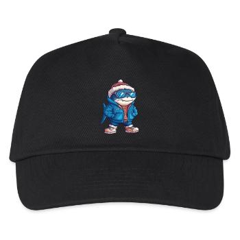 Hai Cool Comic - Kids’ Baseball Cap - black - Front