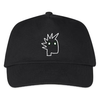 Punk Rock Pogo Anarchie Punks Punk Rocker Punk - Kinder Basecap - Schwarz - Vorne