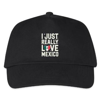 Mexico Mexico Mexican Spanish - Kids’ Baseball Cap - black - Front