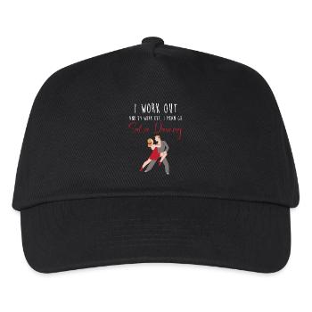 Salsa Dancer Dancer - Kids’ Baseball Cap - black - Front