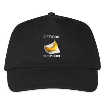 Banane - Kinder Basecap - Schwarz - Vorne