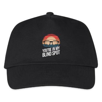 Blind blindness Visually impaired people - Kids’ Baseball Cap - black - Front