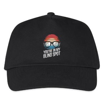 Blind blindness Visually impaired people - Kids’ Baseball Cap - black - Front