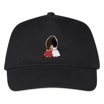 Beste Freundin - Kinder Basecap - Schwarz - Vorne