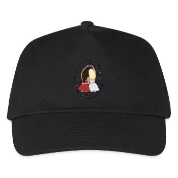 Beste Freundin - Kinder Basecap - Schwarz - Vorne