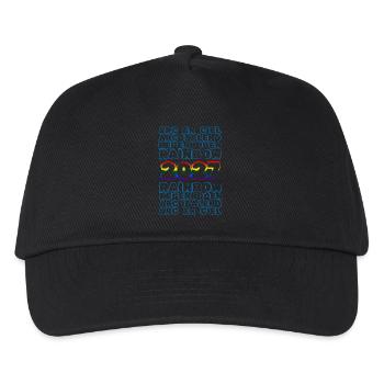 Rainbow 2027 - Kids’ Baseball Cap - black - Front